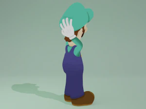 Luigi 3D Model