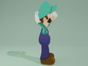 Luigi Modelo 3D