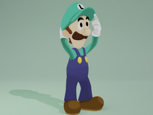 Luigi Modelo 3D