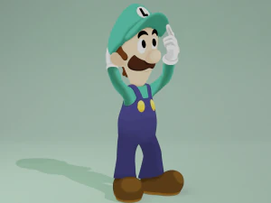 Luigi 3D Model