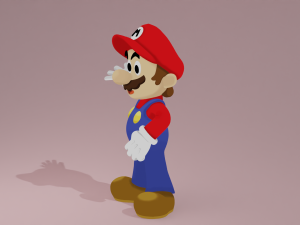 Mario 3D 모델