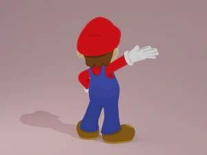 Mario 3D Model