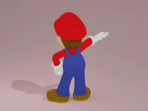 Mario and Luigi 3D Model