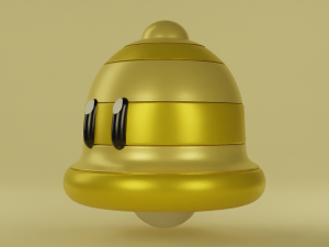 Super Bell Mario Modelo 3D