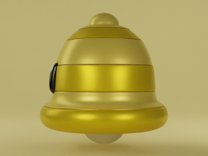 Super Bell Mario Modelo 3D