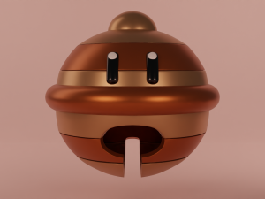 Lucky Bell Mario 3D Model