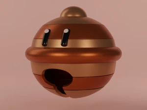 Lucky Bell Mario 3D Model