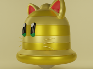Giga Bell Mario 3D Model