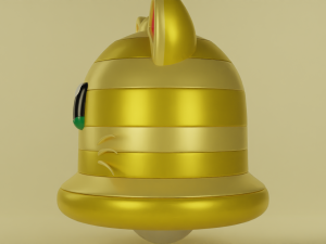 Giga Bell Mario 3D Model