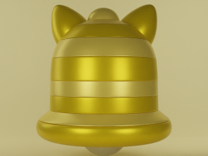 Giga Bell Mario 3D Model