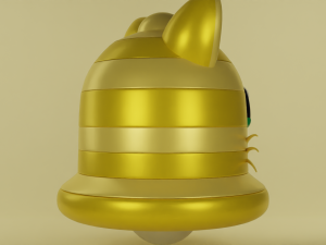 Giga Bell Mario 3D Model