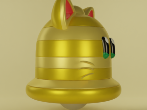 Giga Bell Mario 3D Model