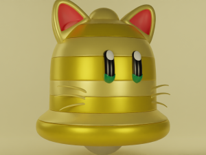 Giga Bell Mario 3D Model