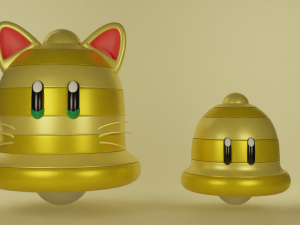 Giga Bell Mario 3D Model