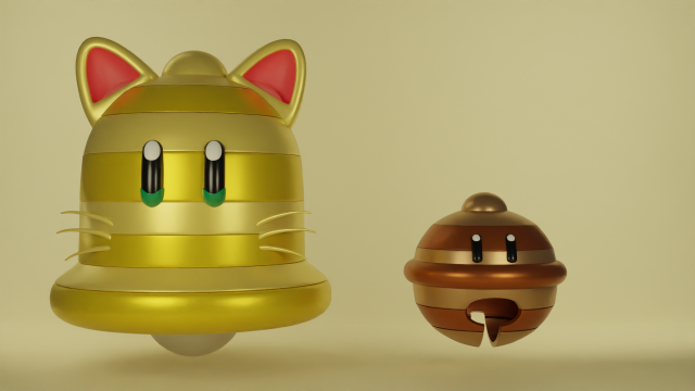 Giant top cat bell