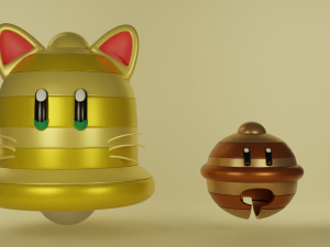 Giga Bell Mario 3D Model