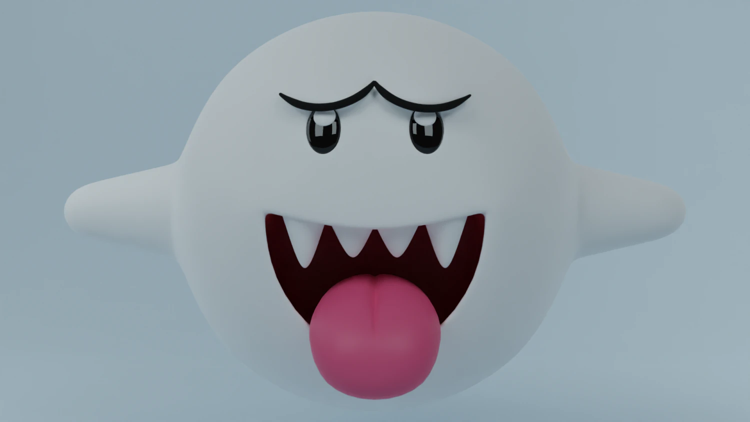 Boo 3D Model .c4d .max .obj .3ds .fbx .stl .blend 