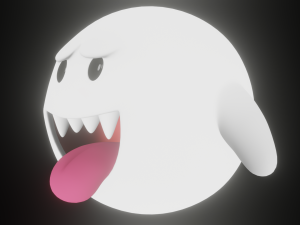 Boo Mario Modèle 3D