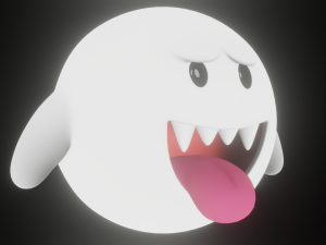 Boo Mario Modèle 3D