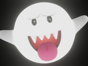Boo Mario Modèle 3D