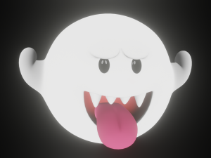 Boo Mario Modèle 3D