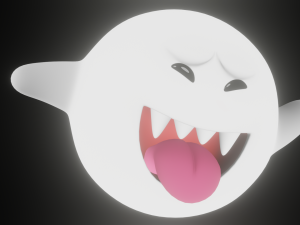 Boo Mario Modèle 3D