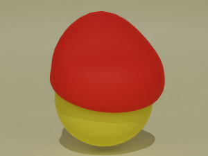 Emoji Mario 3D Model