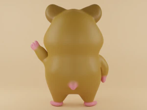 Hamster Modelo 3D