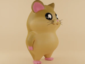 Hamster Modelo 3D