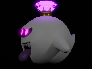 King Boo 3D Model