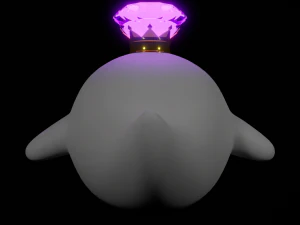 King Boo 3D Model