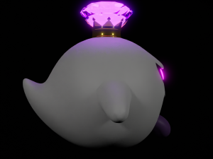King Boo Modello 3D