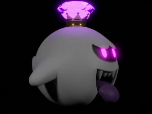 King Boo 3D Model
