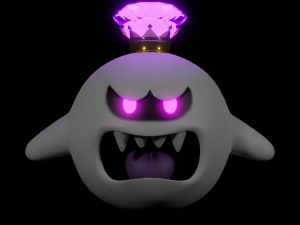 King Boo Modello 3D