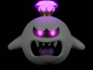 King Boo 3D Model