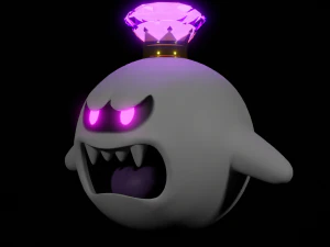 King Boo 3D Model