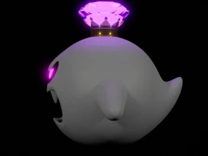 King Boo 3D Model