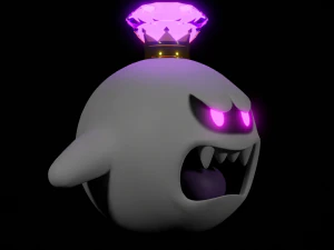 King Boo 3D Model