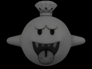 King Boo Modello 3D