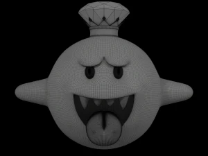 King Boo 3D Model