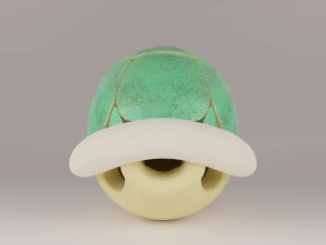 Conchas y concha azul concha espinosa Modelo 3D