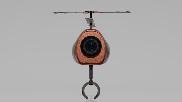 Robot Drone 3Dモデル .c4d .max .obj .3ds .fbx .stl .blend 