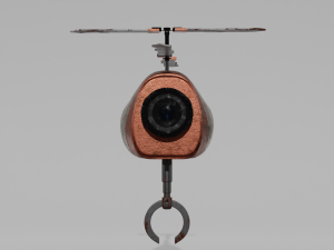 Robot Drone 3D Model
