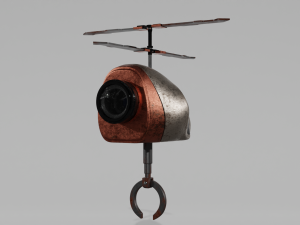 Robot Drone 3Dモデル