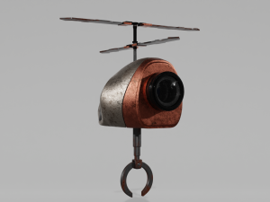 Robot Drone 3Dモデル