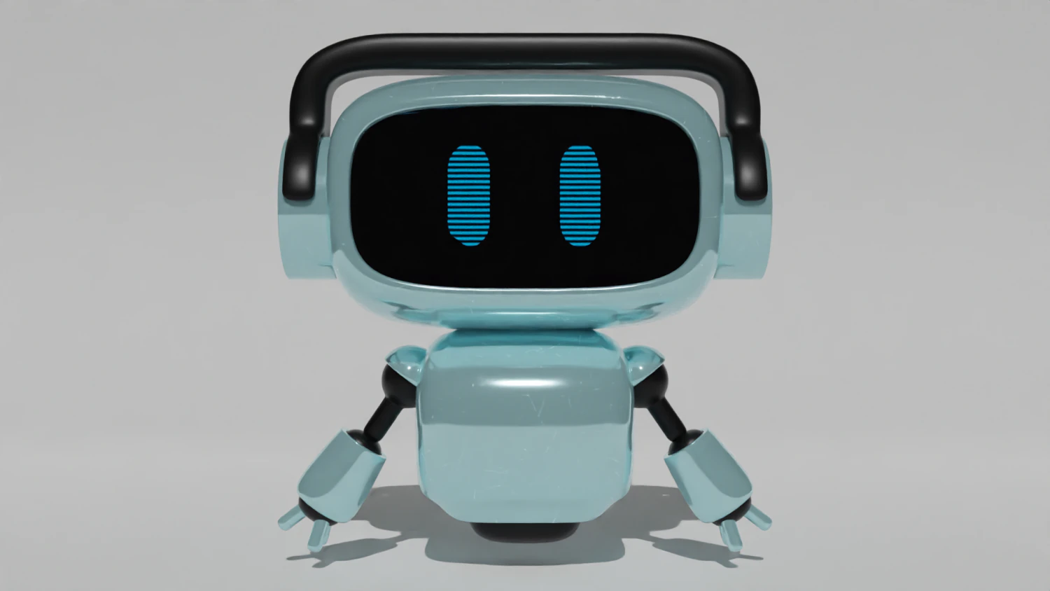 Robot 3D Model .c4d .max .obj .3ds .fbx .stl .blend 