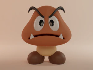Goomba Modello 3D