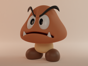 Goomba Modello 3D