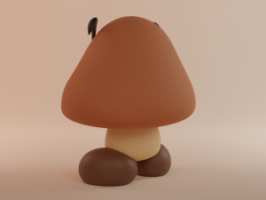 Goomba Modello 3D