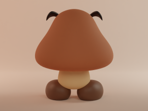 Goomba Modello 3D